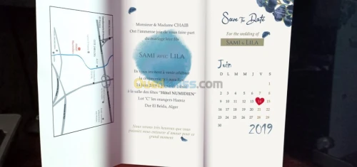 carte invitation mariage