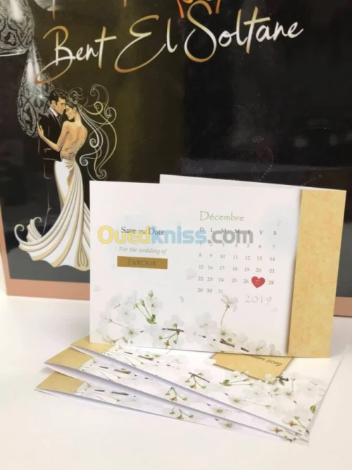 carte invitation mariage