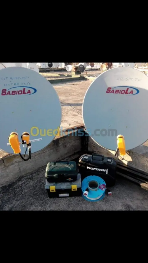 installations Parabol et TV plasma 