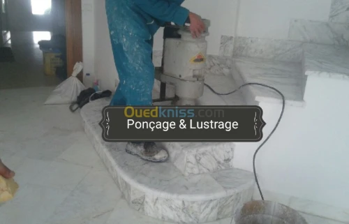 Ponçage et Lustrage