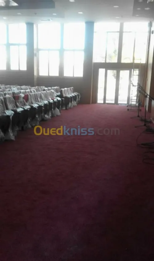 Tapis salle de sport.moquette.gerflex