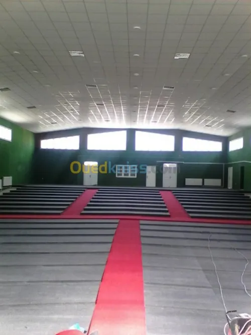 Tapis salle de sport.moquette.gerflex