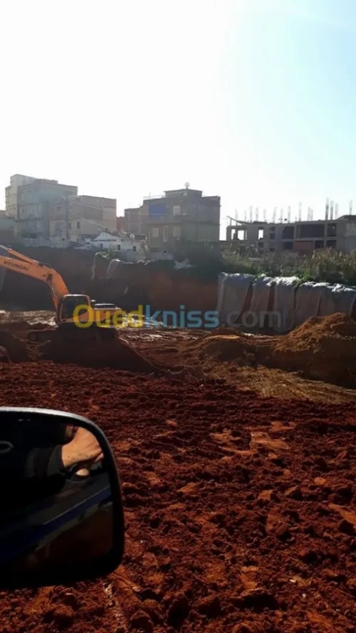 travaux terrassement et  demolition 