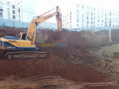 travaux terrassement et  demolition 