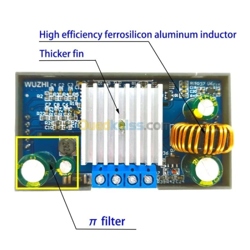 Arduino - alimentation réglable ZK-4KX 0.5-30V 