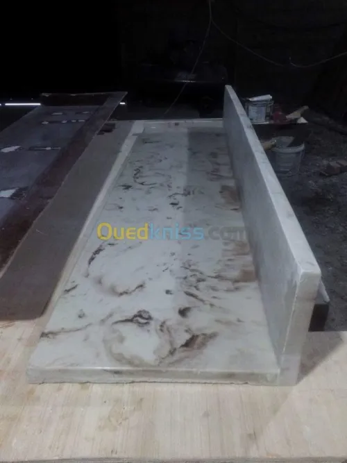 Fabrication en polygranite