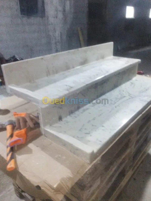 Fabrication en polygranite