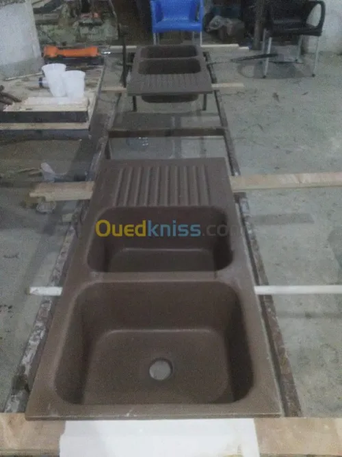 Fabrication en polygranite