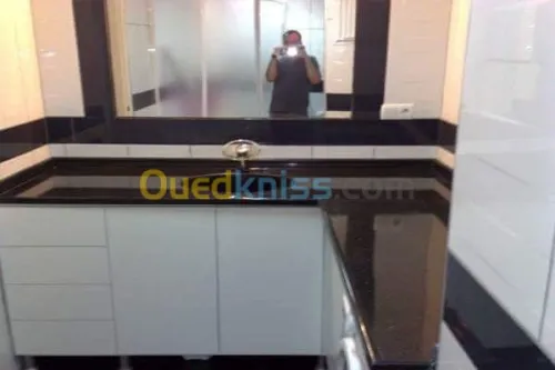 Fabrication en polygranite