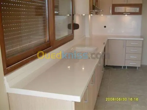 Fabrication en polygranite