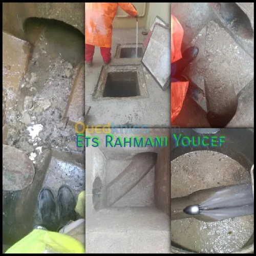 Débouchage curage canalisation vidange