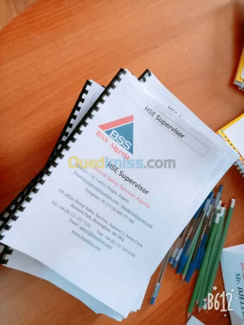 Formation HSE Superviser
