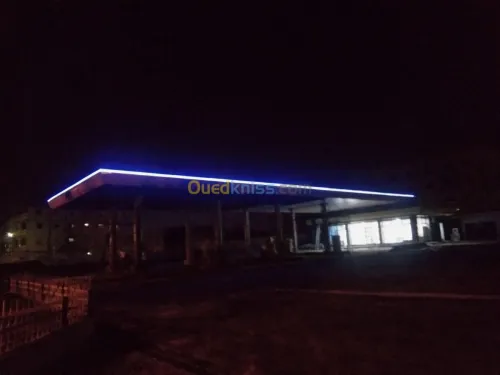  *-Aménagement Station service NAFTAL 