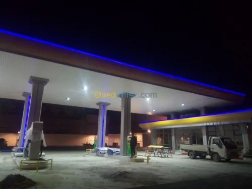  *-Aménagement Station service NAFTAL 