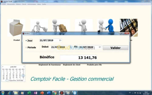 Logiciel Comptoir Facile commercial