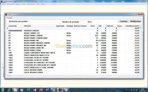 Logiciel Comptoir Facile commercial