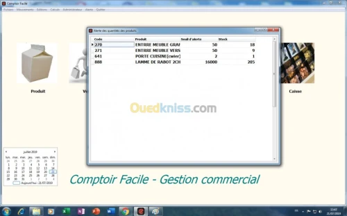 Logiciel Comptoir Facile commercial