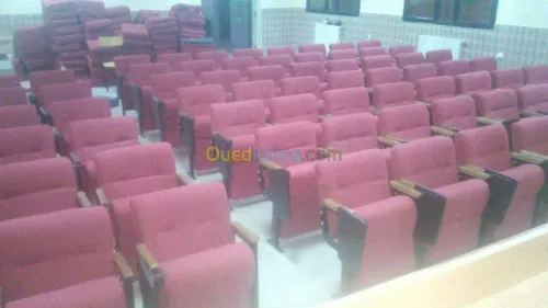 Fabrication fauteuil pour salle de con