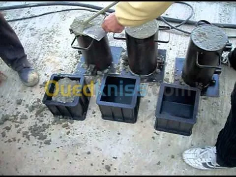 Controle de béton & Carottage & Sol