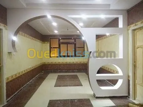 Décoration avec placoplâtre