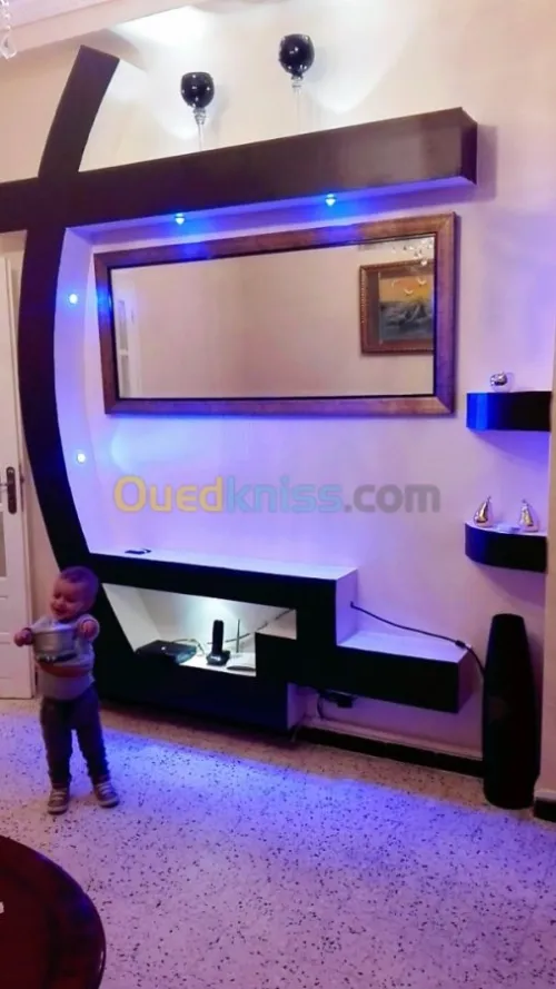 Décoration avec placoplâtre