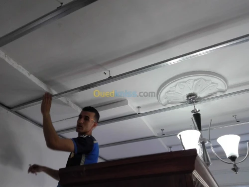 Décoration avec placoplâtre