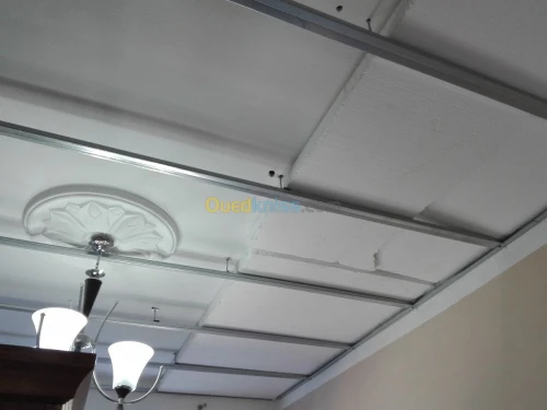 Décoration avec placoplâtre