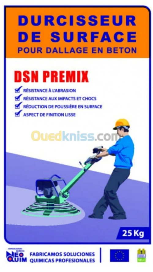 DURCISSEUR DE SURFACE DSN PREMIX