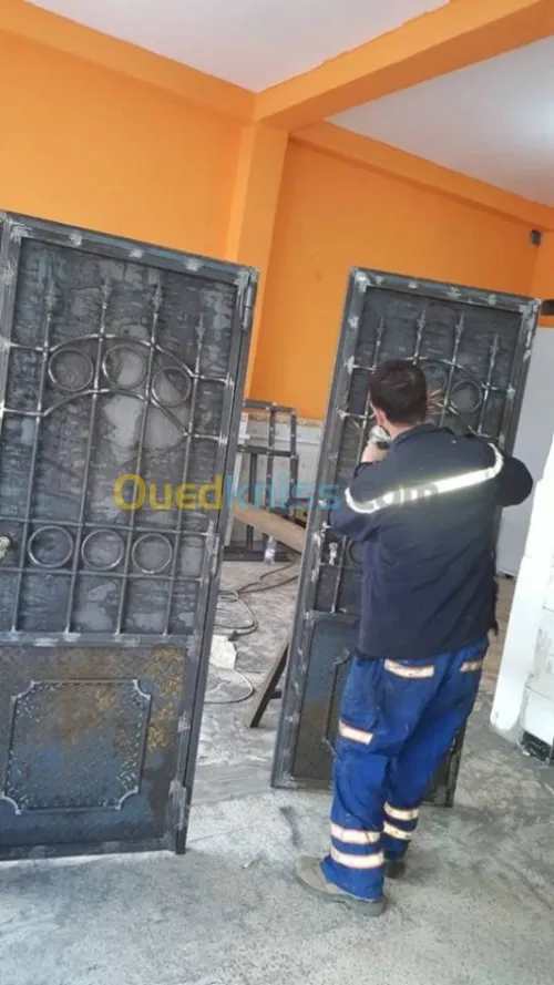 Toute travaux de Serrurier ,fer forgé.