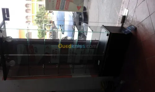 Vitrine en verre