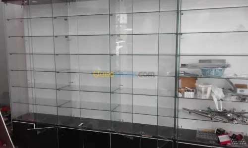 Vitrine en verre