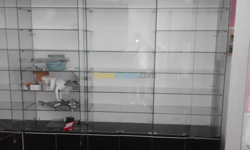 Vitrine en verre
