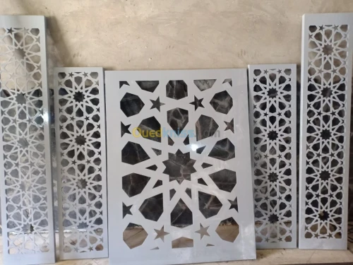 Découpage tôle plasma cnc  قطع الحديد المشرابي ابواب ونوافذ