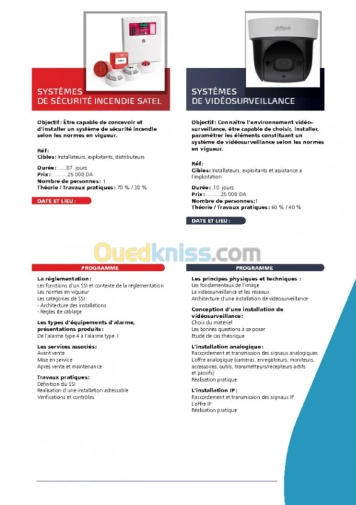 ÉTABLISSEMENT DE FORMATION PRO