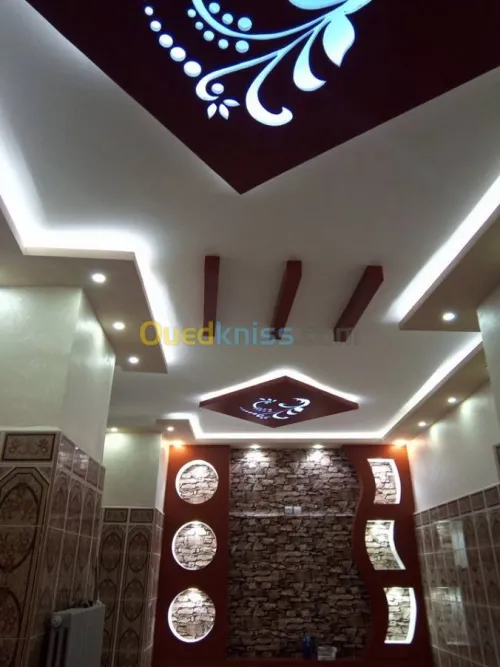 Faux plafond et décoration