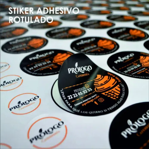 Stickers & étiquettes modernes / impression de haute qualité