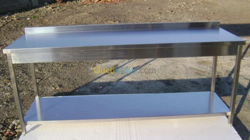 meubles inox table chariot hotte inox