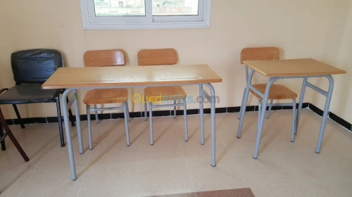 Fabrication chiases et tables scolaire