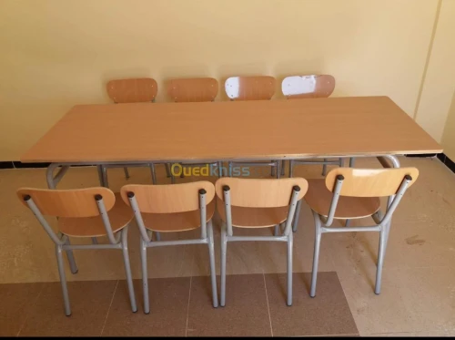 Fabrication chiases et tables scolaire