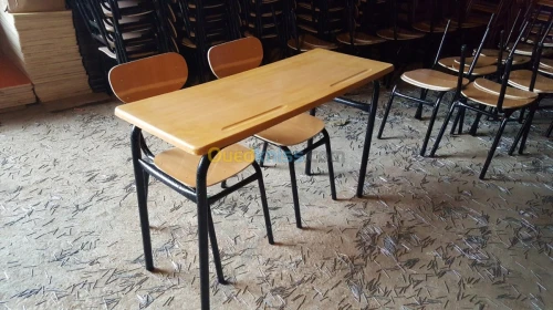 Fabrication chiases et tables scolaire