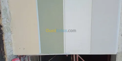 revêtement de façade en  Monocouche