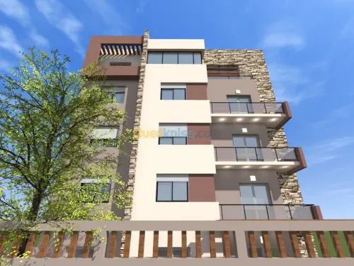 revêtement de façade en  Monocouche
