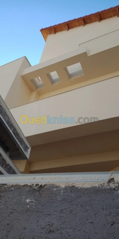 revêtement de façade en  Monocouche