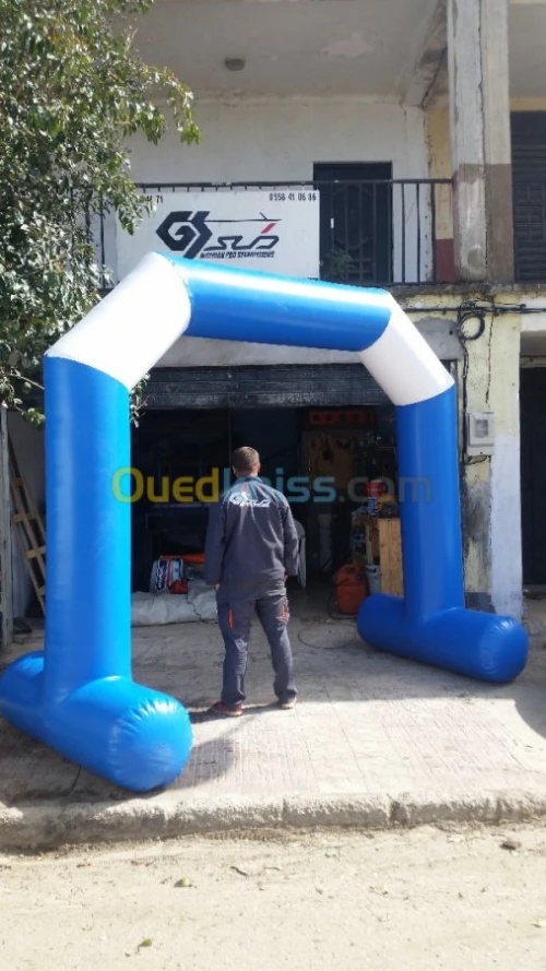 Fabrication de structure gonflable 