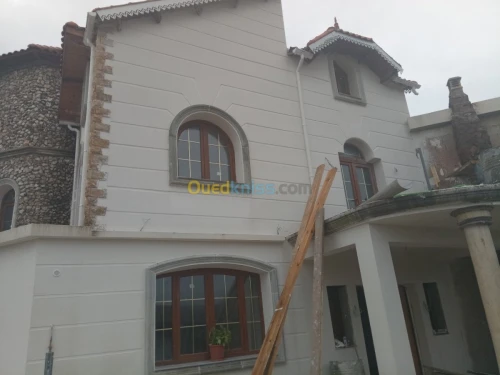 Revêtement De Façade En Monocouche