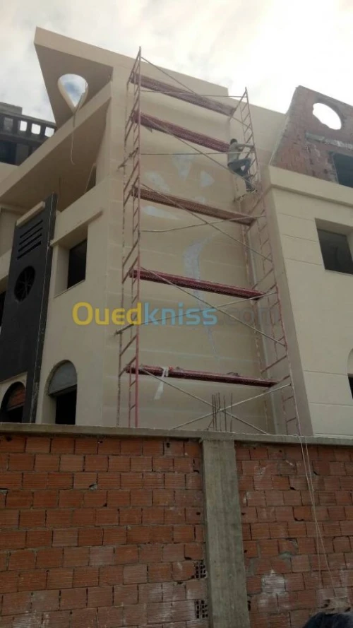 Revêtement De Façade En Monocouche
