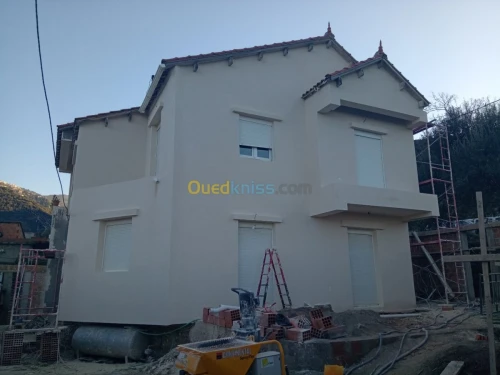 Revêtement De Façade En Monocouche