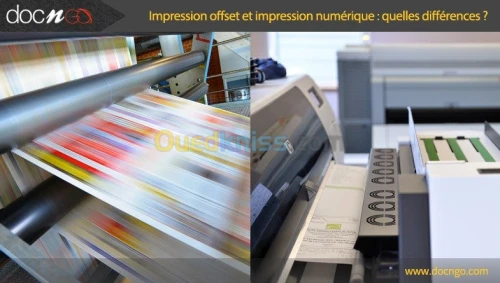 Impression offset et numérique