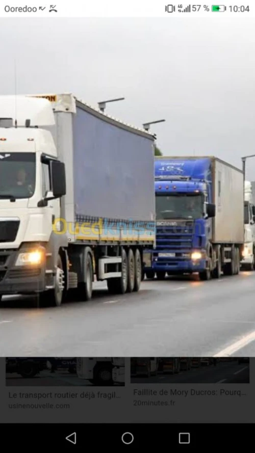 Transport et livraison de colis