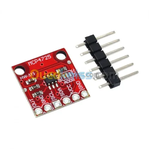 numérique -> analogique MCP4725 Arduino 